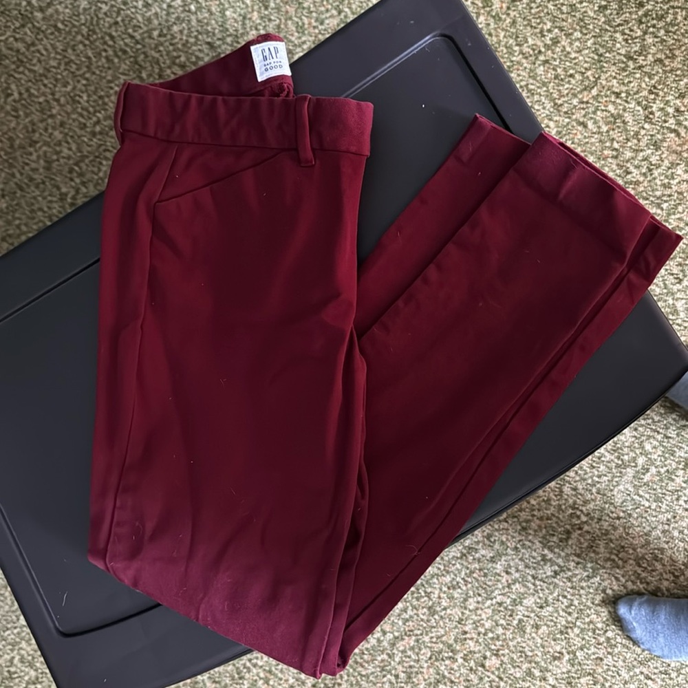 Gap ankle signature skinny dress pants
